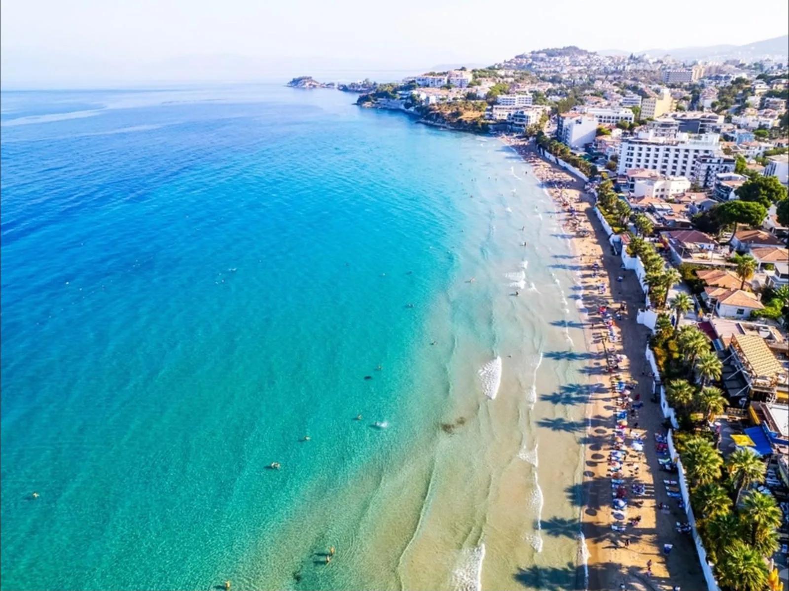 Ladies Beach, Kusadasi, Turkey