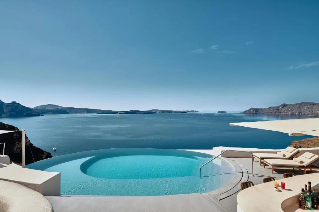 Infinity Pool Caldera View, Santorini, Greece