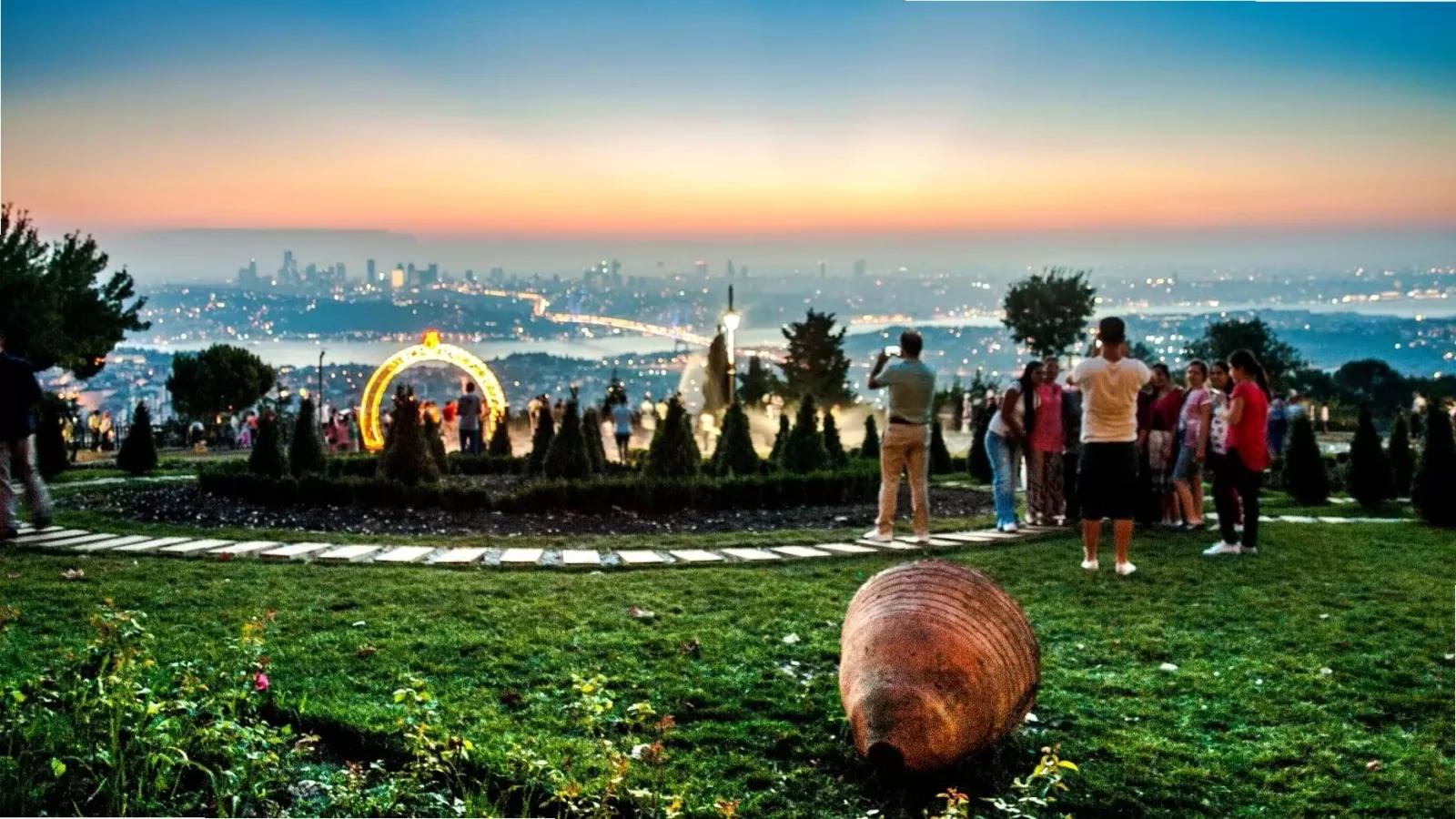 Camlica Hill View, Istanbul, Turkey