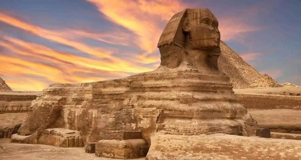 Great Sphinx Sunset, Cairo, Egypt