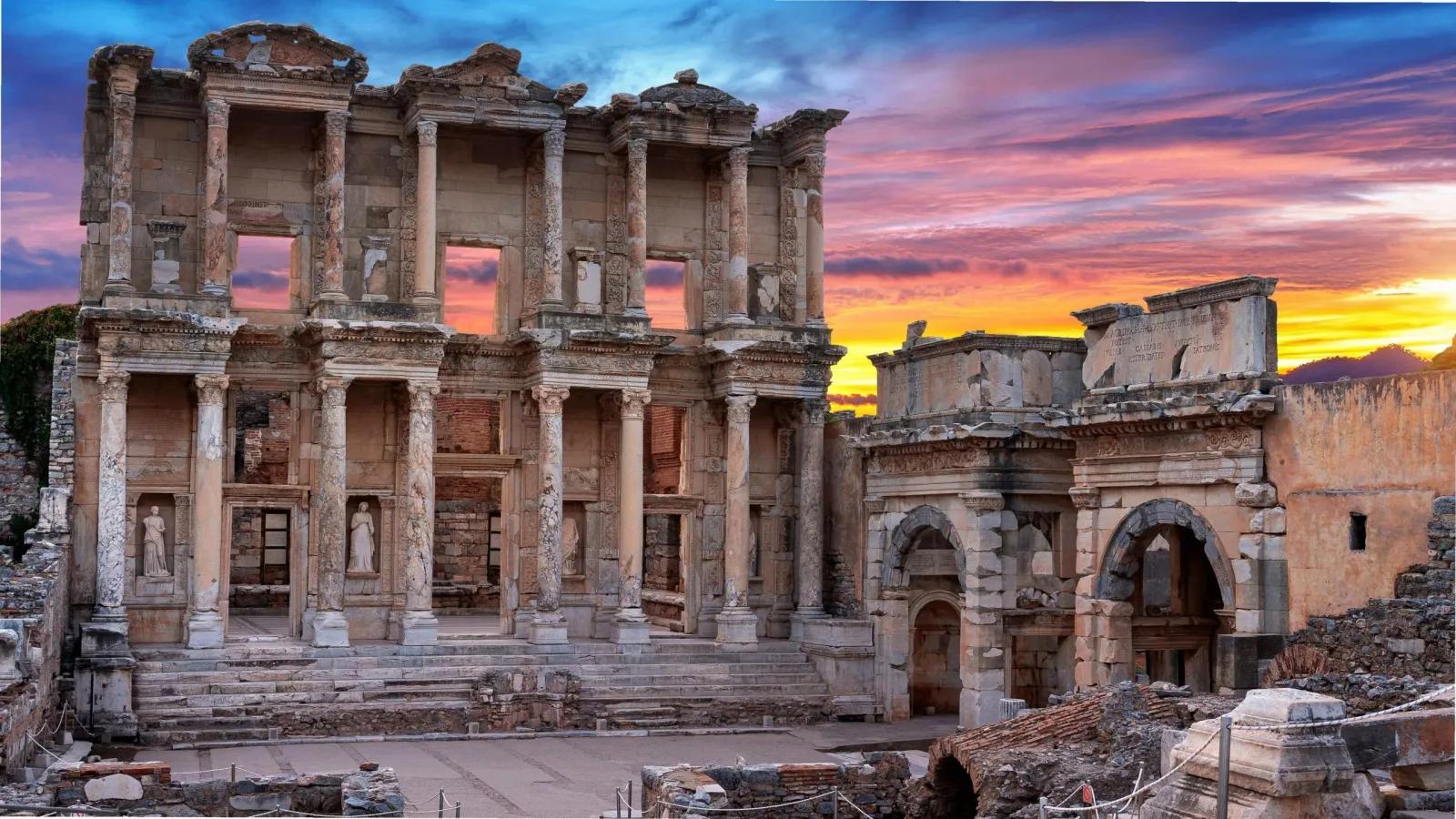 Library Of Celsus, Ephesus, Turkey
