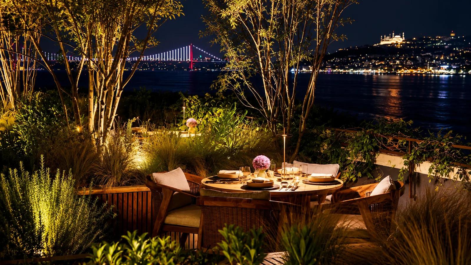 Bosphorus Dining View, Istanbul, Turkey