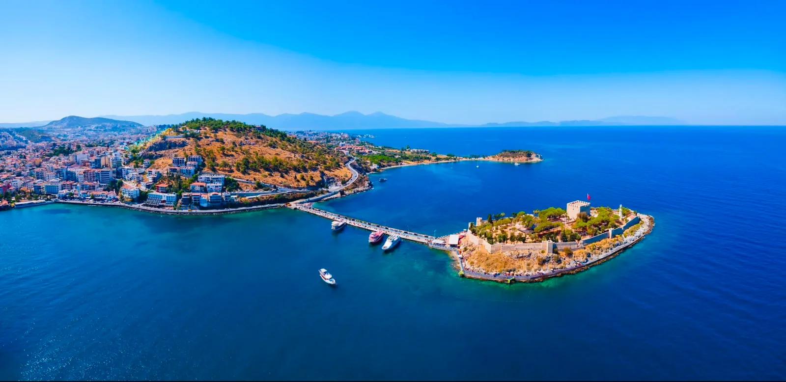 Pigeon Island Castle, Kusadasi, Turkey