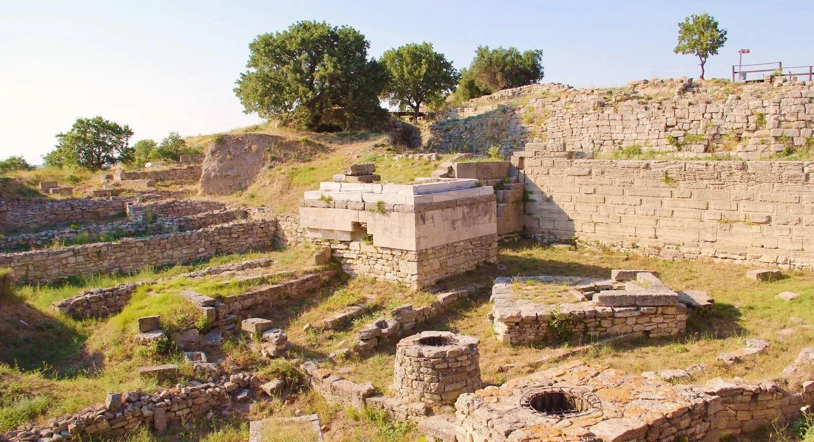 Troy Archaeological Site, Canakkale, Turkey
