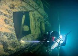 Gallipoli Historical Underwater Park Shipwreck, Canakkale, Turkey