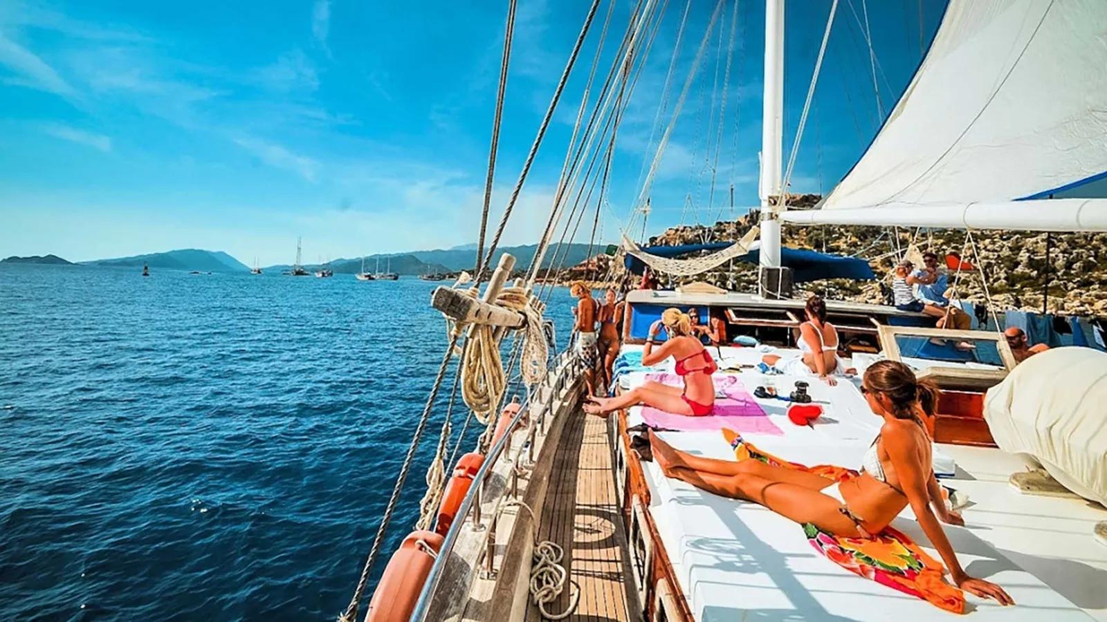 Blue Cruise Sailing Boat, Marmaris, Turkey