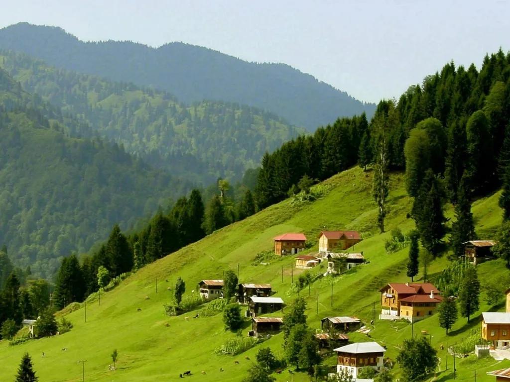 Highland Village View, Ayder, Turkey