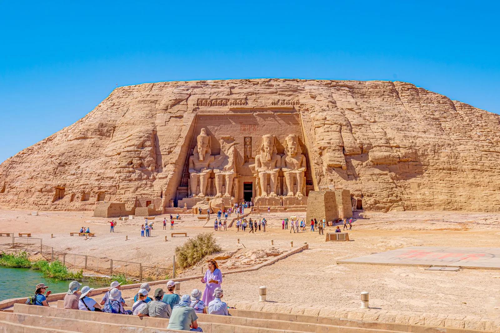Simbel Great Temple Facade, Abu, Egypt