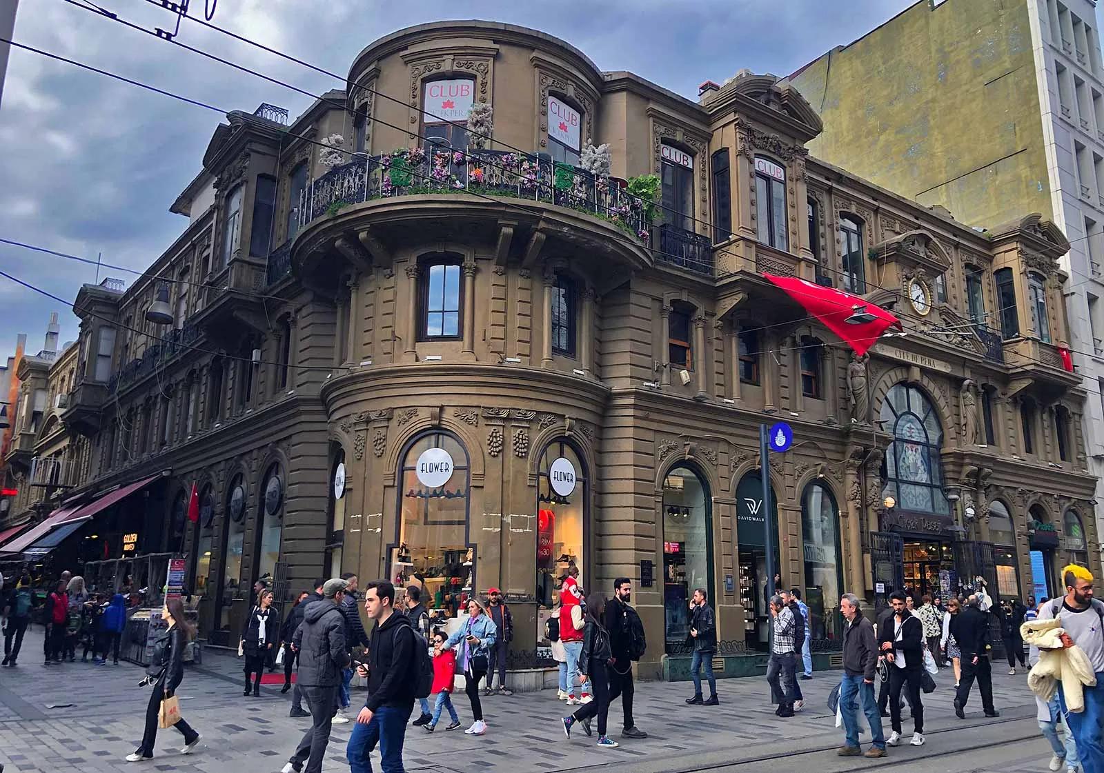 Cicek Pasaji Exterior, Istanbul, Turkey