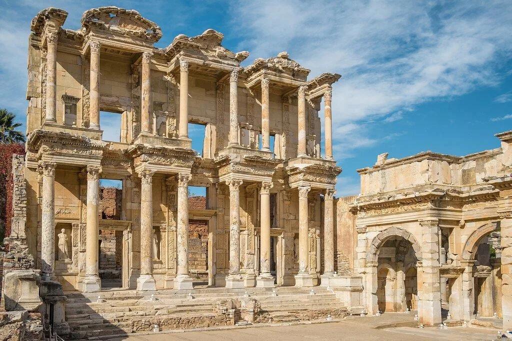 Library Of Celsus Facade, Ephesus, Turkey