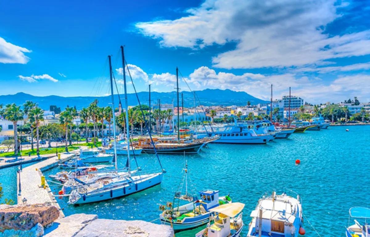 Mandraki Harbor Boats, Kos, Greece