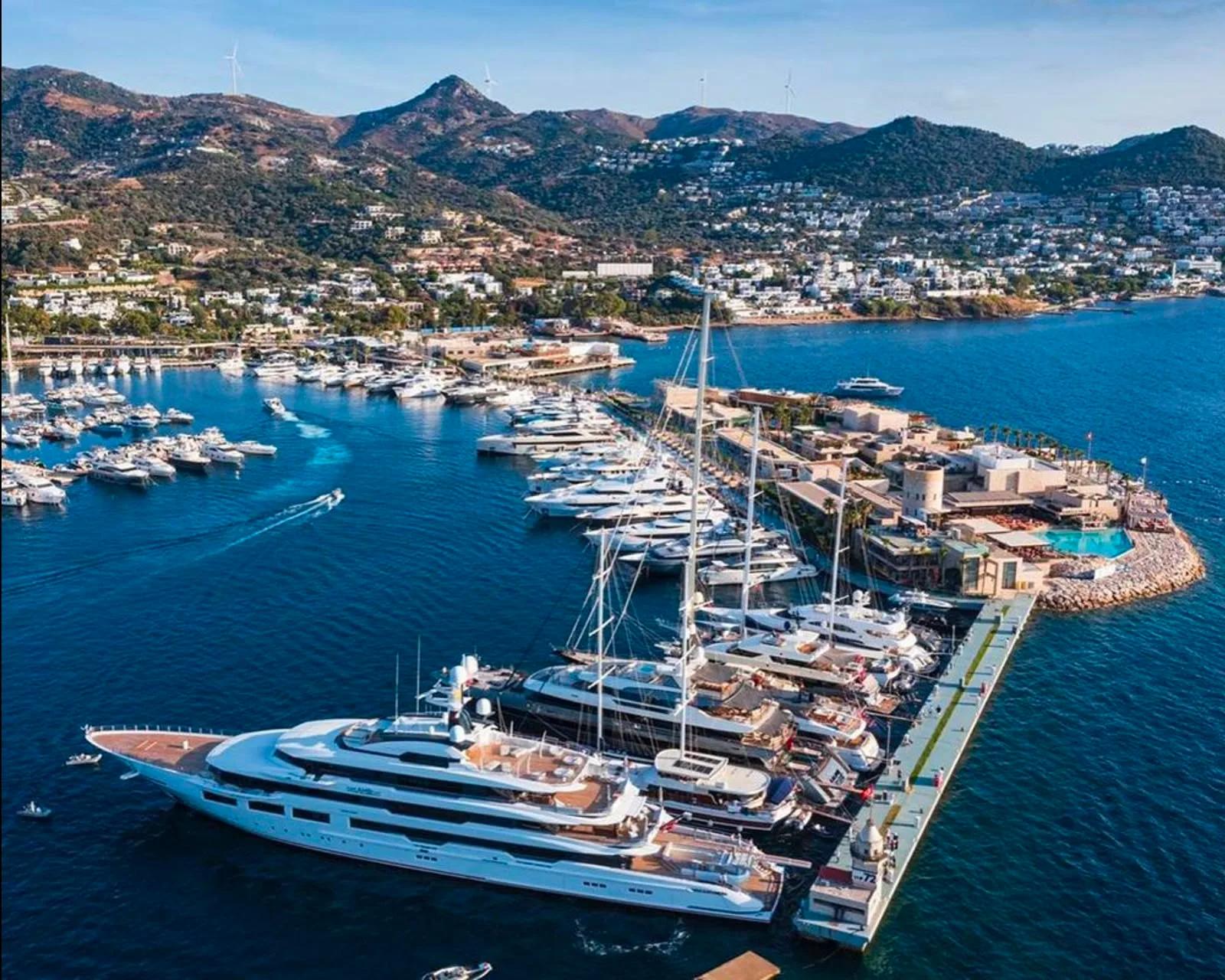 Luxury Yacht Marina, Bodrum, Turkey