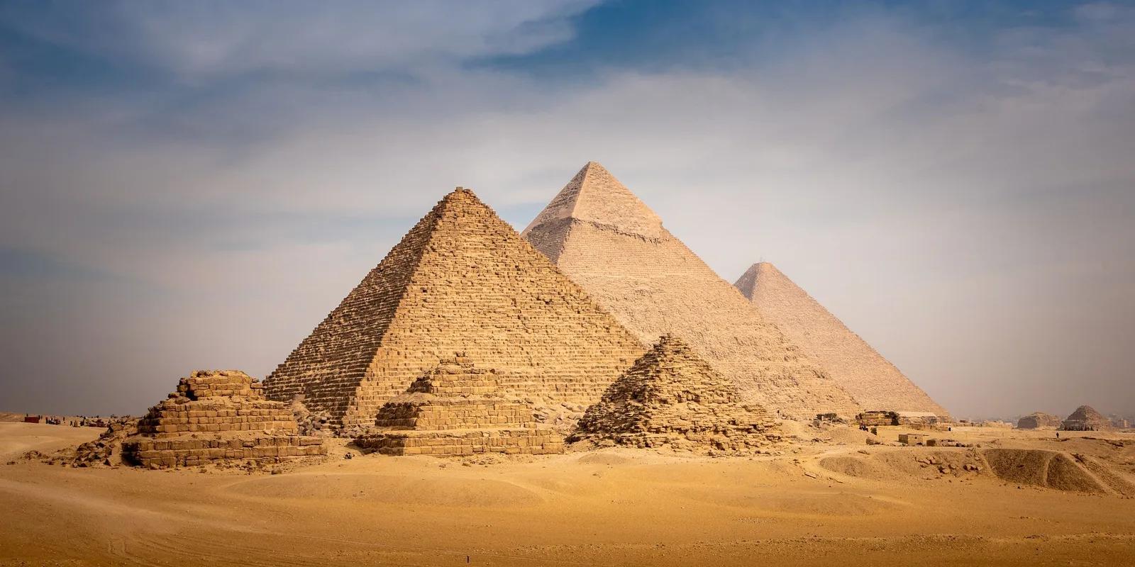 Pyramids Of Giza Plateau, Giza, Egypt