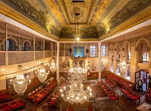 Bet Israel Synagogue Interior, Izmir, Turkey