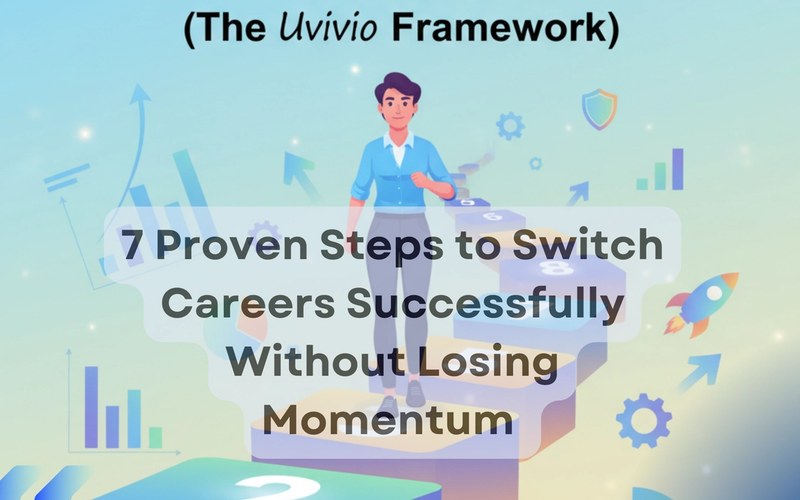 7 Proven Steps to Switch Careers Successfully Without Losing Momentum (The Uvivio Framework)