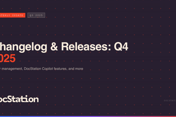 Changelog and Releases: Q4 2025