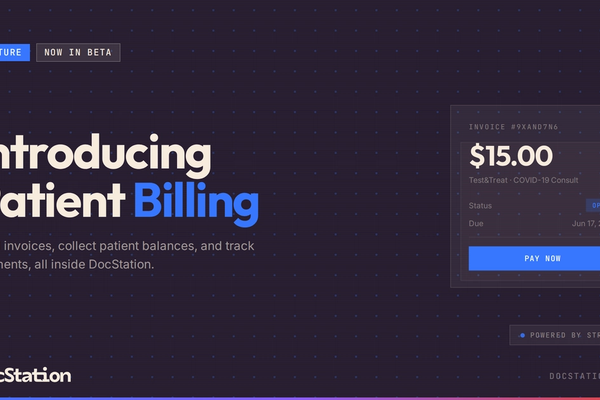 Introducing Patient Billing: Collect Patient Payments Without Ever Leaving DocStation