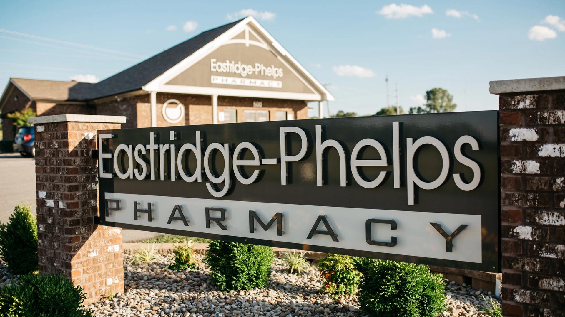 Eastridge-Phelps Pharmacy storefront in South Central Kentucky