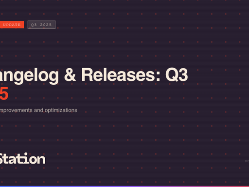 Changelog and Releases: Q3 2025