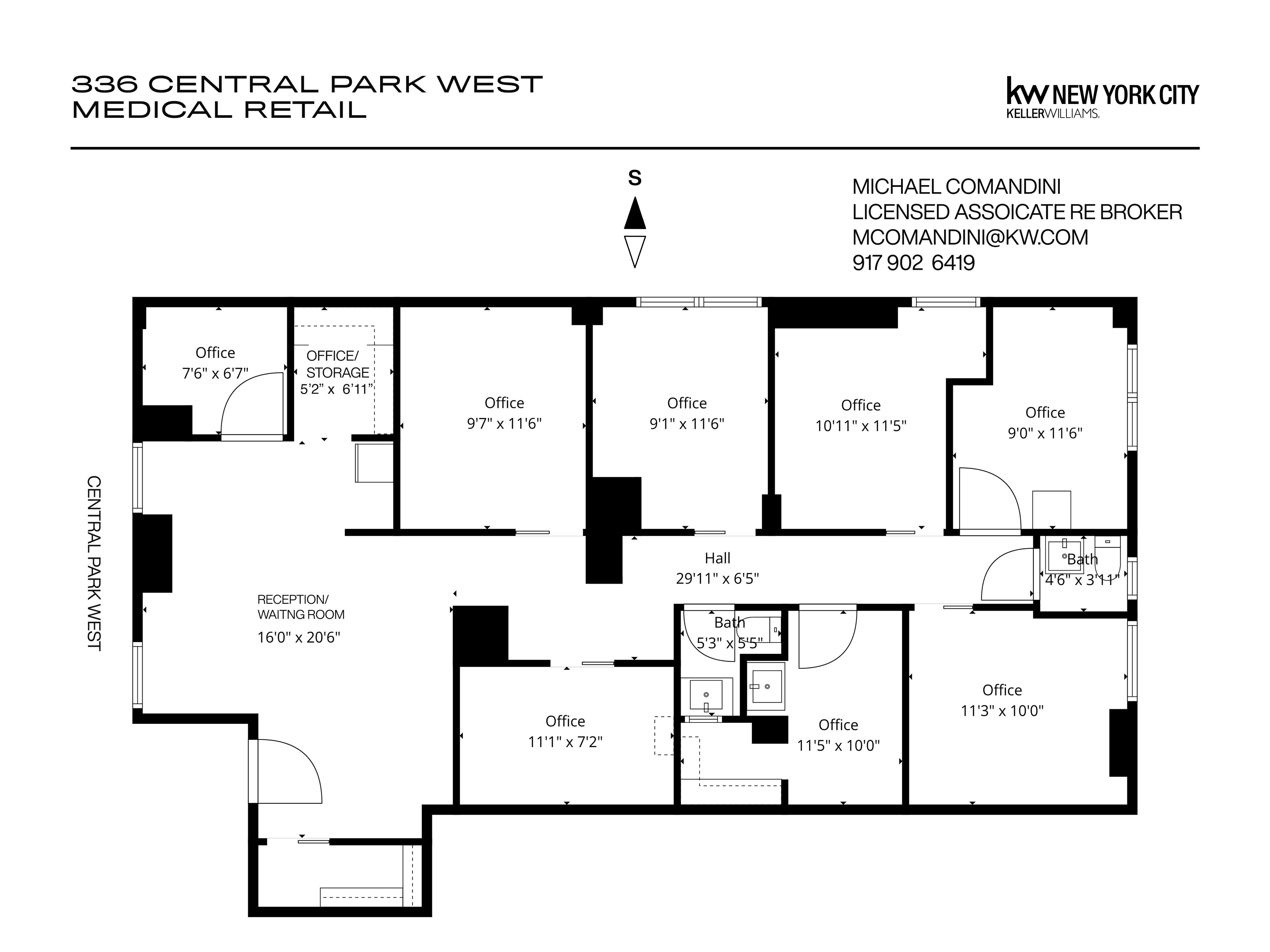 336 Central Park West, Medical Retail 0
