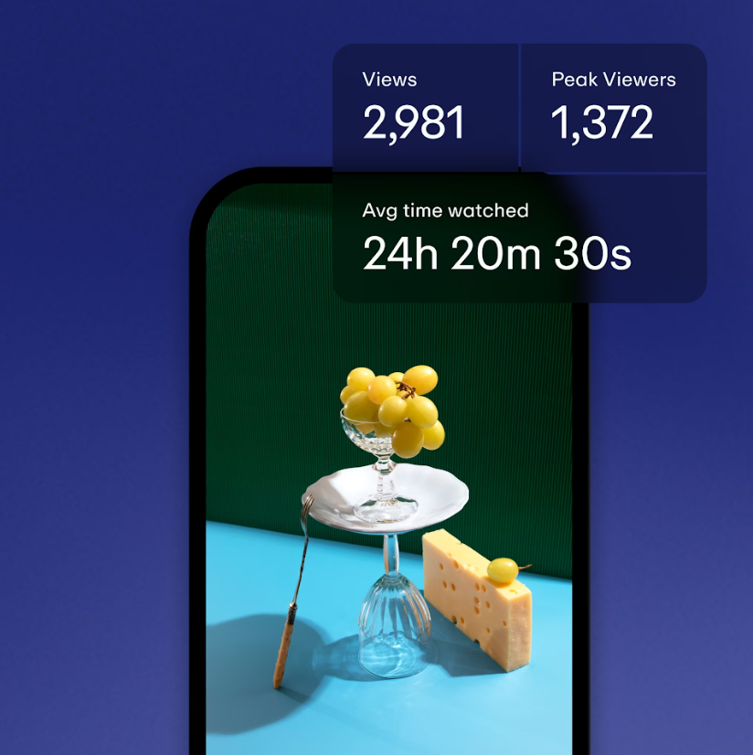 Vimeo プレーヤーインターフェース