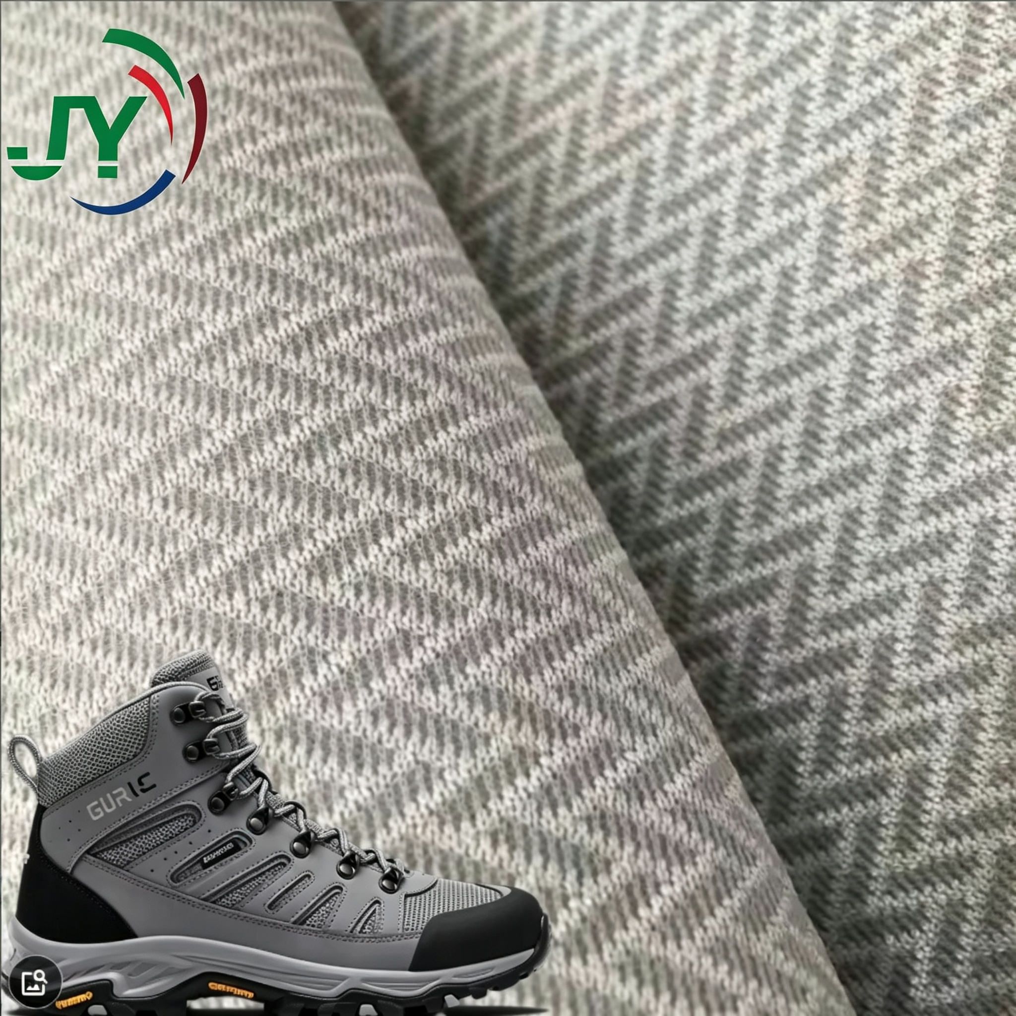 430GSM polyester mesh fabric herringbone breathable anti-pill for bags and shoes