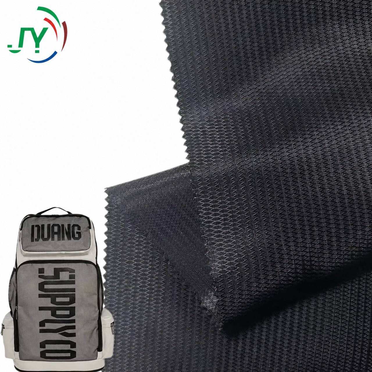 180GSM diamond jacquard polyester oxford fabric waterproof anti-static for backpack and luggage