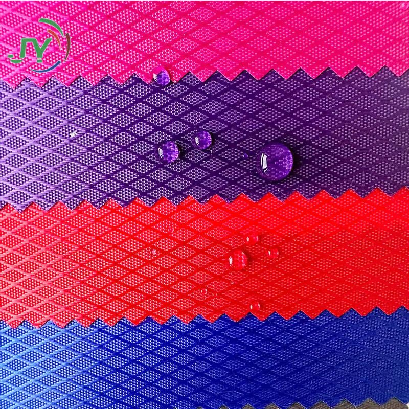 Recycled polyester jacquard fabric waterproof anti-UV eco-friendly for bags and outdoor apparel