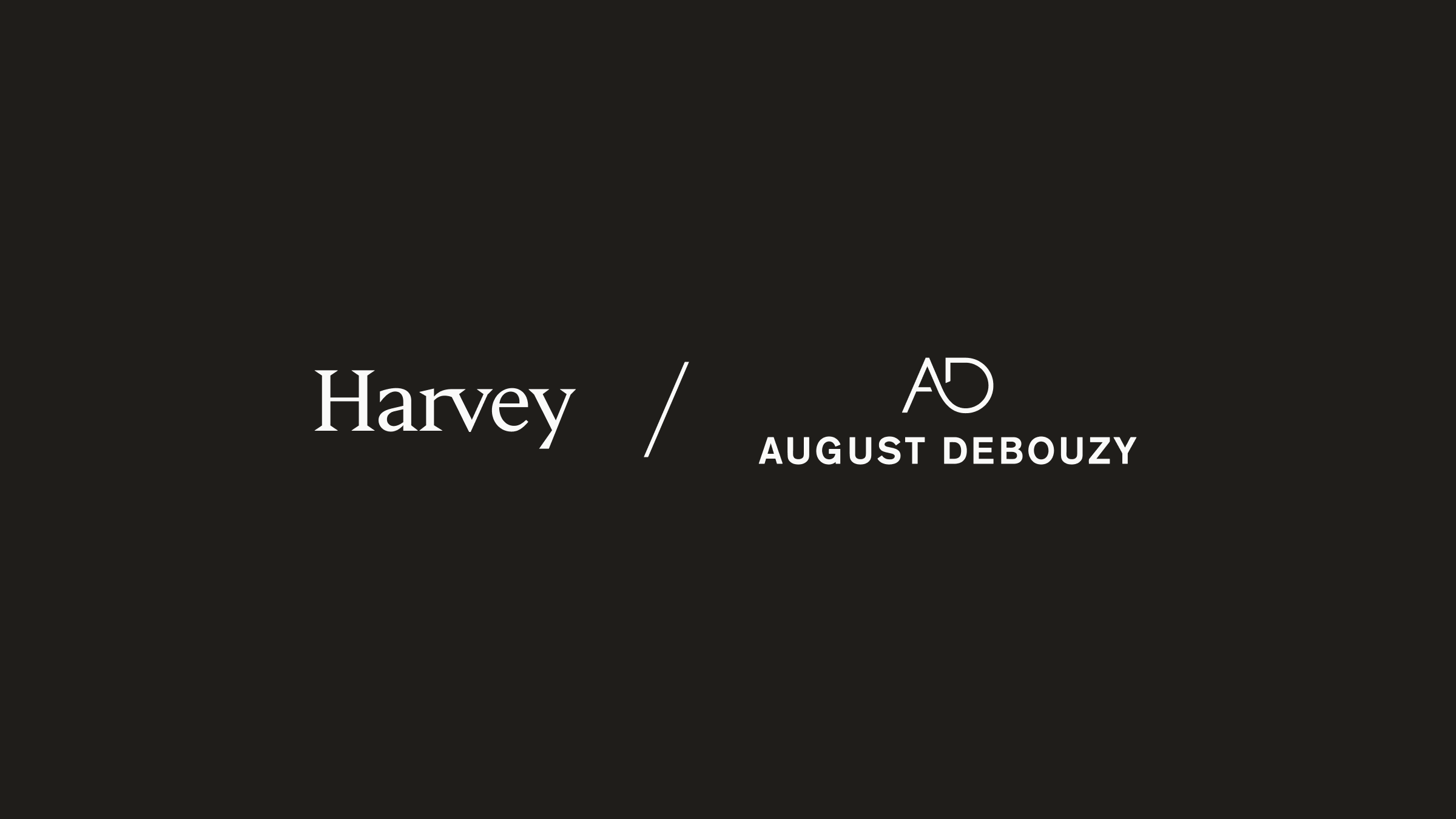 Harvey and August Debouzy logo lockup