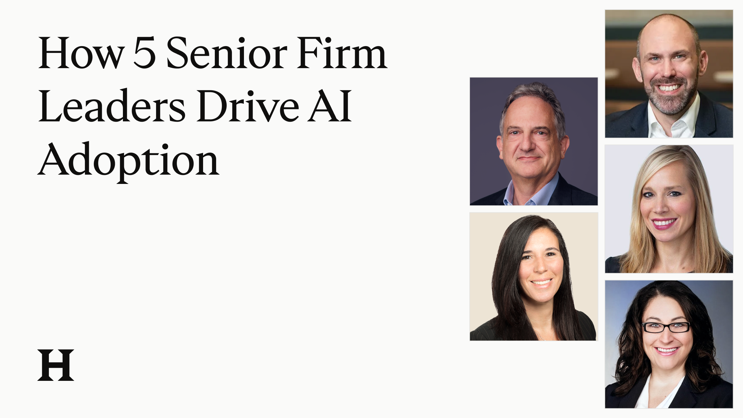 How 5 Senior Firm Leaders Drive AI Adoption