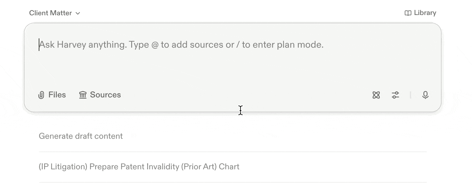 gif showing using slash command in assistant to activate plan mode by typing backslash then plan