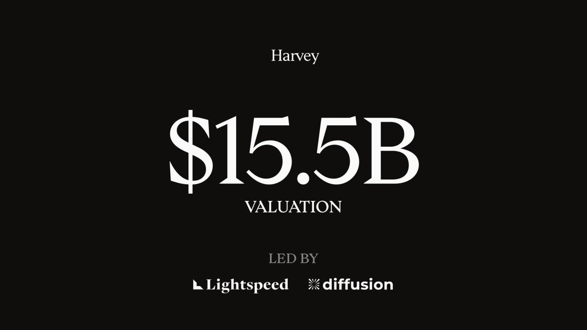 Harvey Raises $550M at a $15.5B Valuation to Help Legal Teams Own Their Intelligence