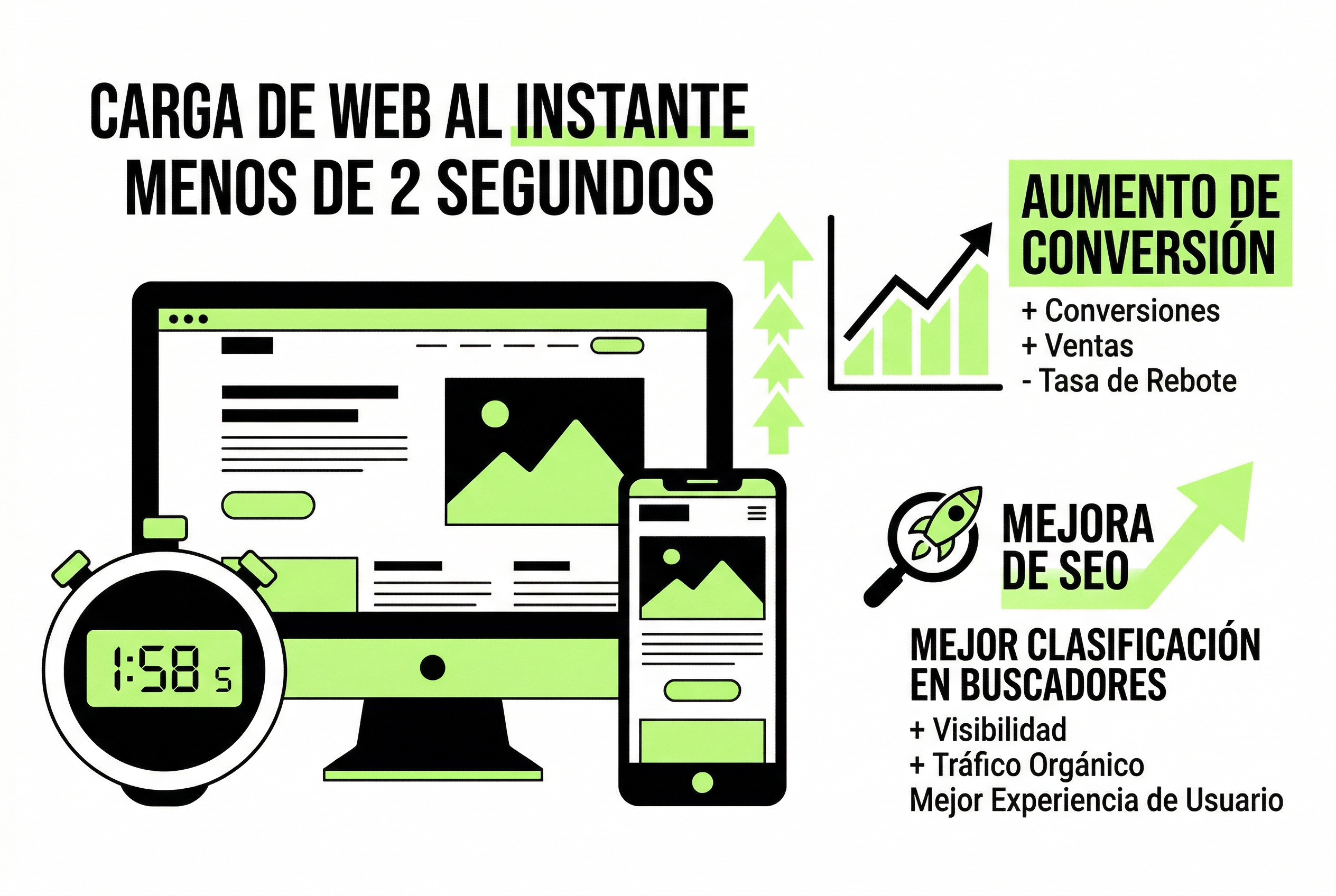 Diagrama velocidad de carga WEB