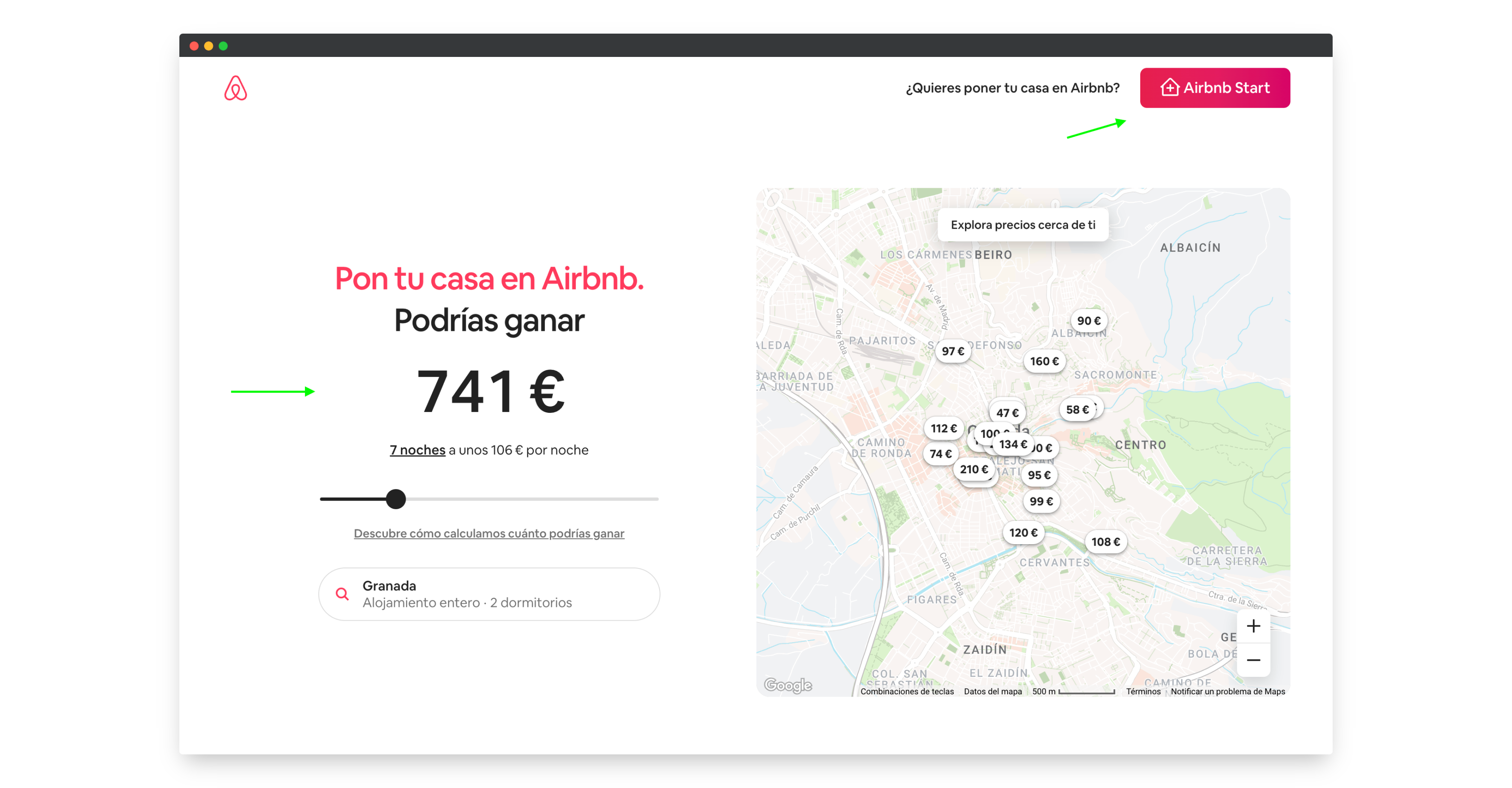 Hero landing page image for Airbnb hosts
