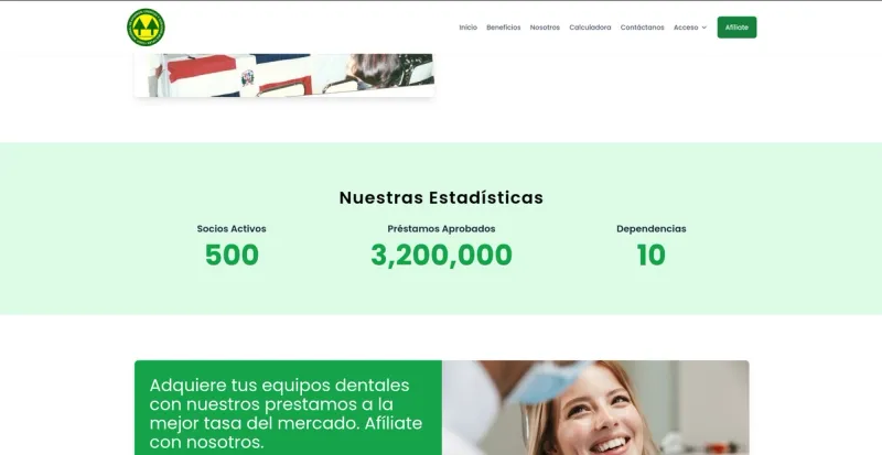 Website Coopuniodonto gallery 2