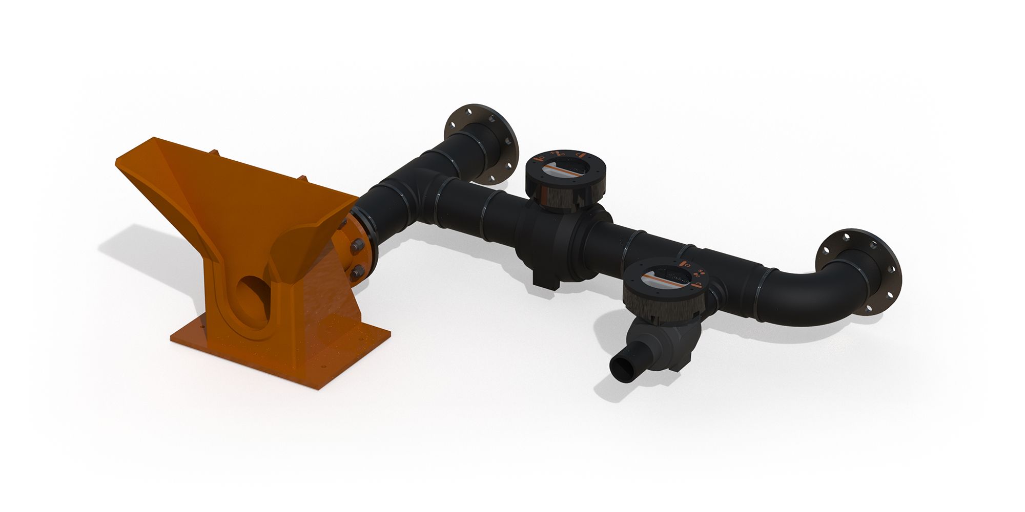 Concrete disposal system