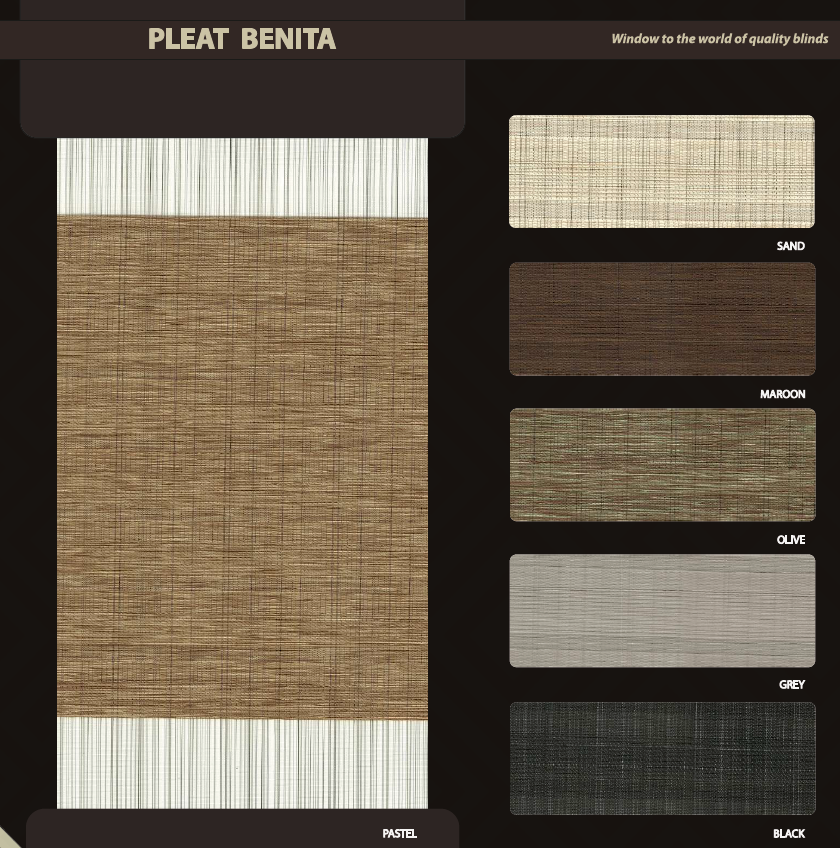 Pleat colors - Image