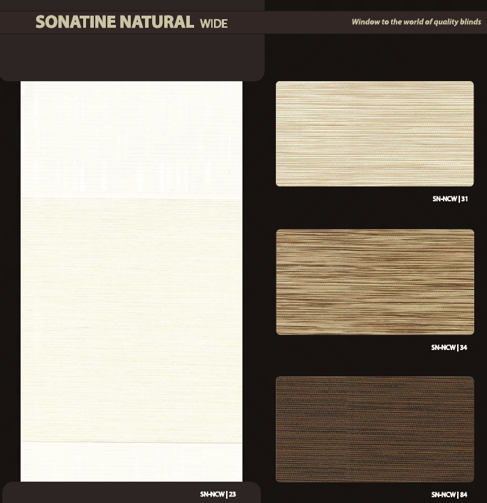 Sonatine Natural Wide Colors - Image