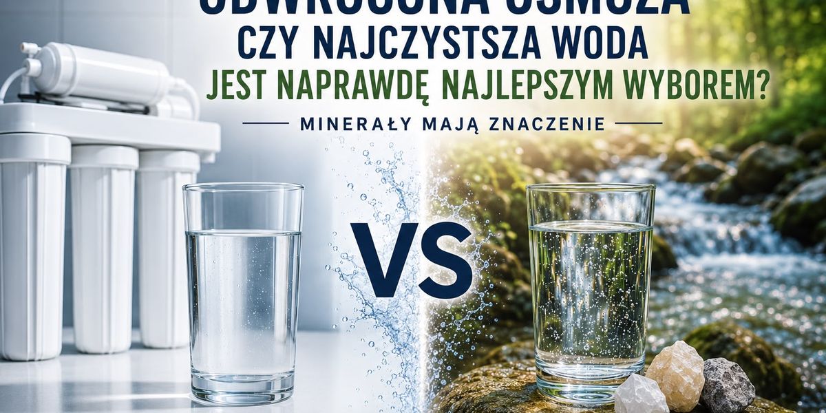 Odwrócona osmoza- czy najczystsza woda jest naprawdę najlepszym wyborem?