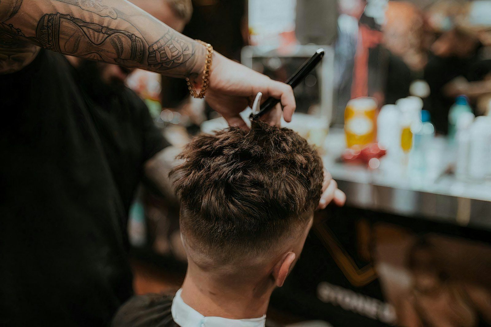 After — a fresh, cleanly blended cut