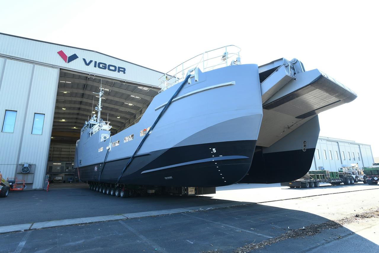 Vigor begins low rate initial production work on U.S. Army landing craft