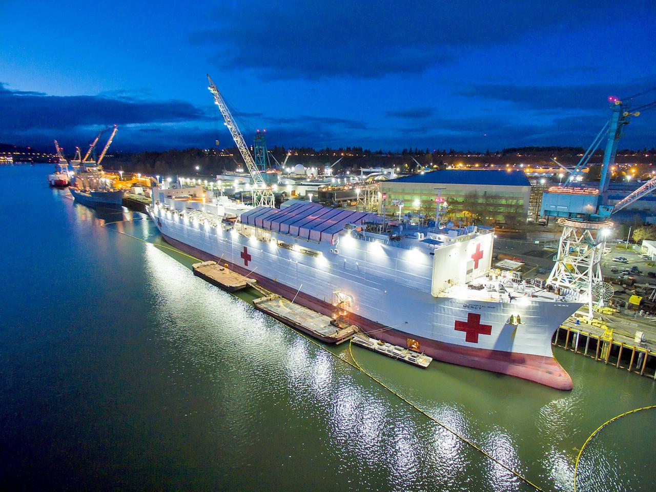 U.S. Navy Hospital Ship Mercy