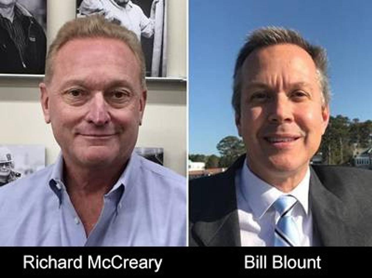 Richard McCreary and Bill Blount
