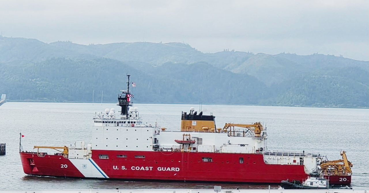 Vigor Marine Portland Completes Dry Dock Repairs on USCGC Healy