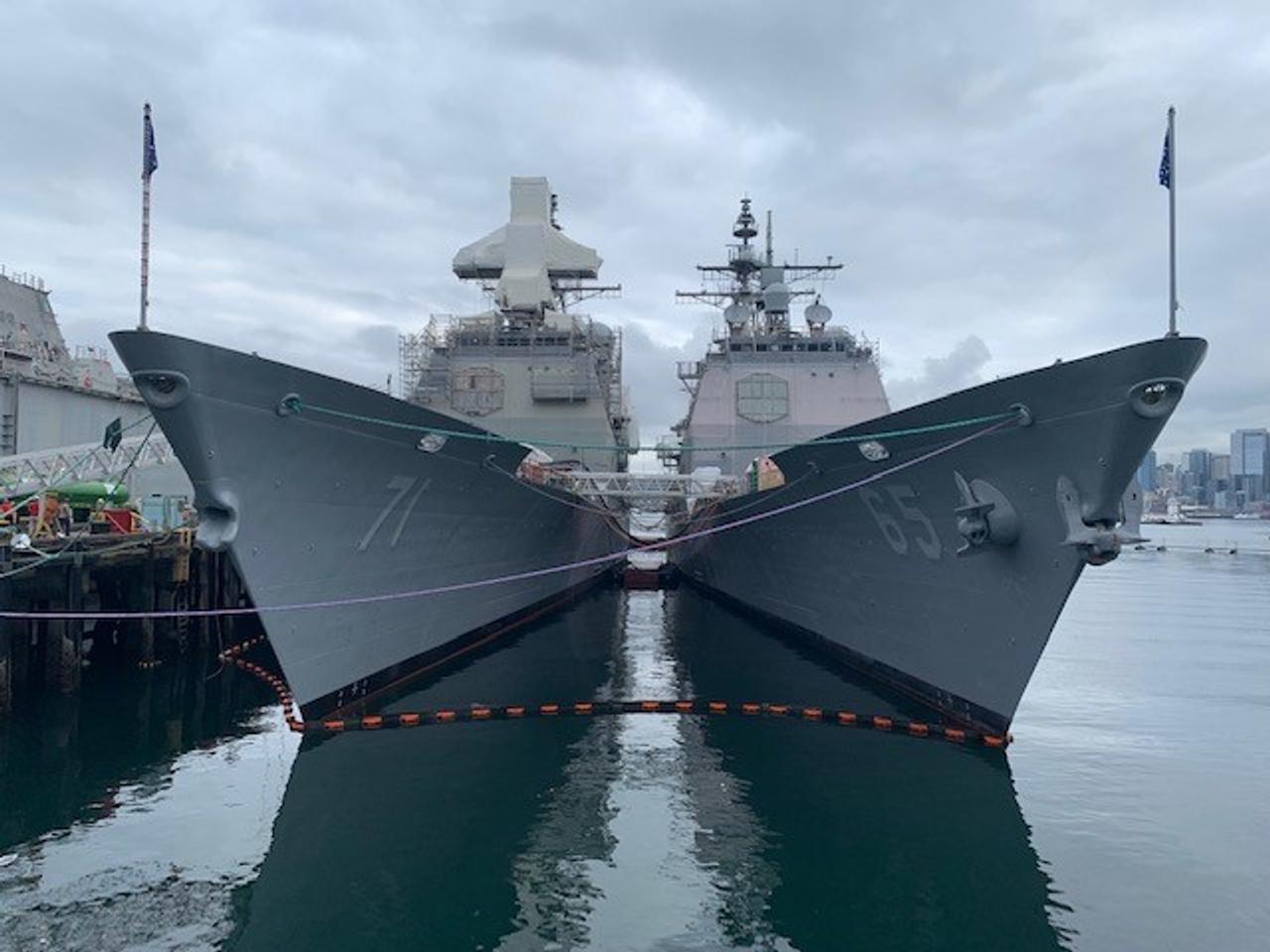 USS Cape St. George and USS Chosin