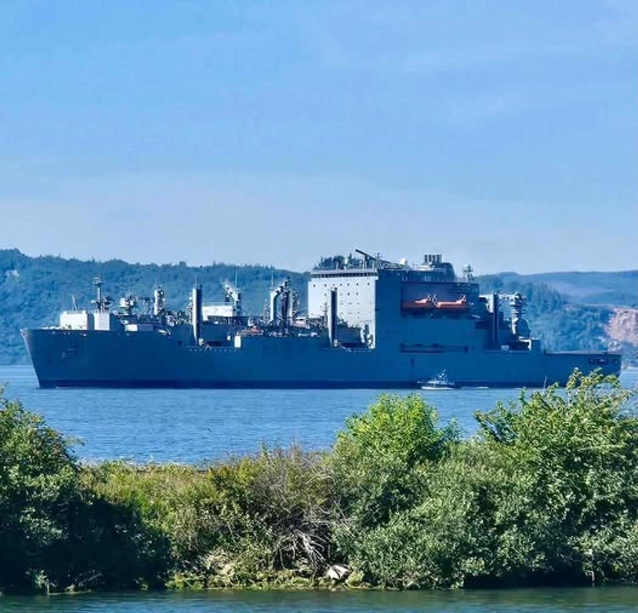 Vigor Marine Portland Completes ROH on USNS Washington Chambers