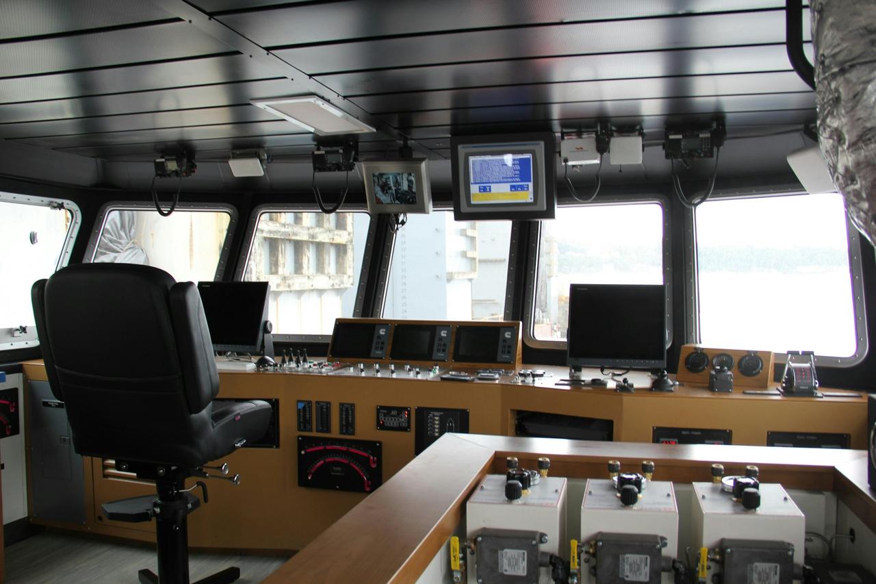 San Francisco Fire Department Fireboat steering column