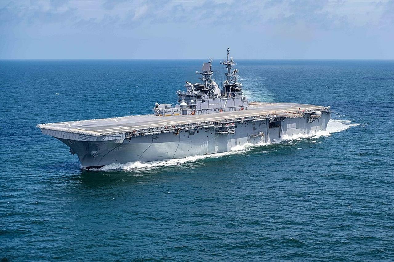 Vigor Marine CM San Diego Completes USS Tripoli (LHA 7)