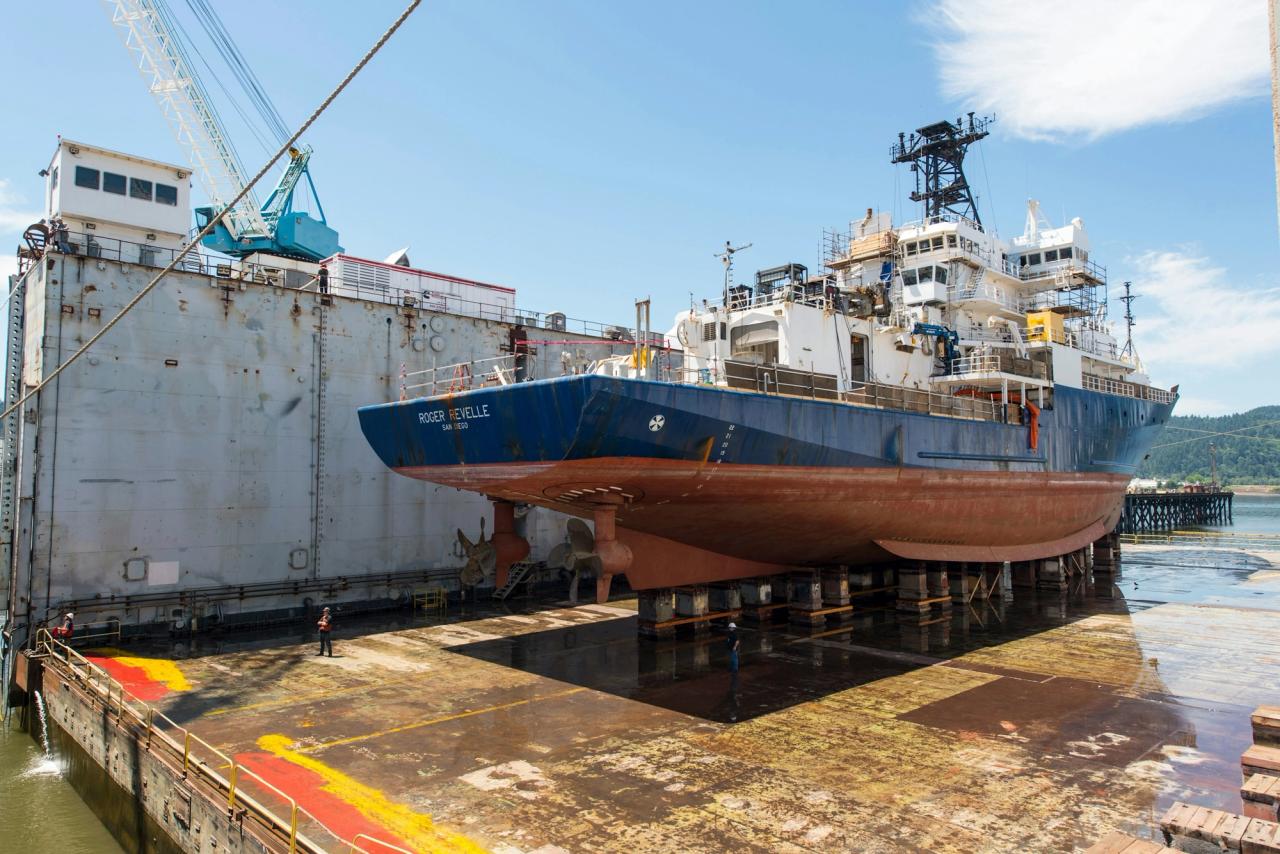 Photo of R/V Roger Revelle Repower