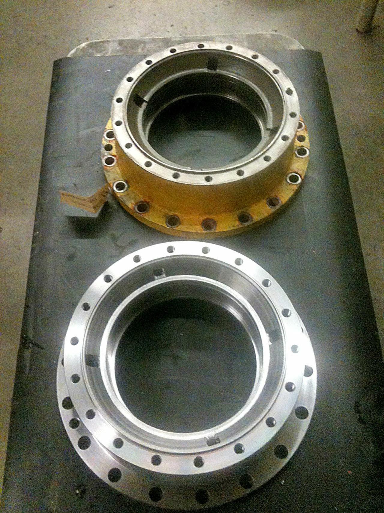 Crane pedistal fabrication